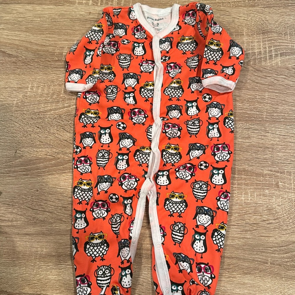 Roller Rabbit Bodysuit / Onesie (Footies)
